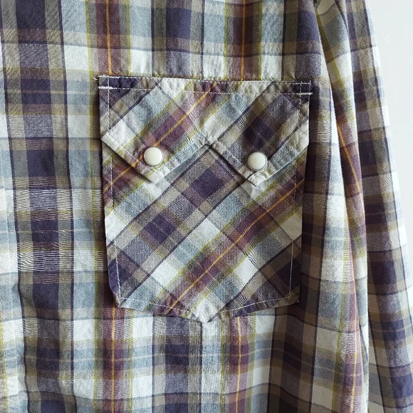 LUCKY BRAND ♡ Mens Western Shirt - Picture 4 of 13
